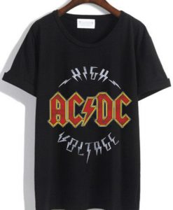 AC DC Black tees