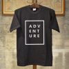 Adventure black  tshirt