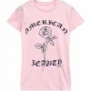 American Rose Pink Tshirt