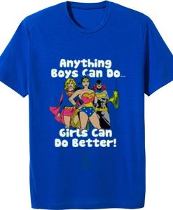 Anything Boys Can Do BlueT shirt