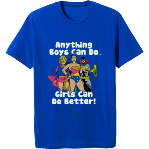 Anything Boys Can Do BlueT shirt