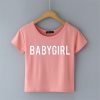 Baby Girl Pink Crop Shirt