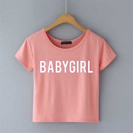 Baby Girl Pink Crop Shirt