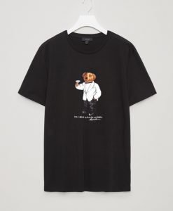 Bear polo Black Tees