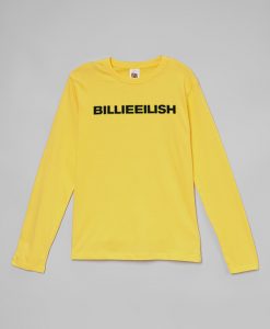 Billie Eilish  Yellow long sleeve shirt