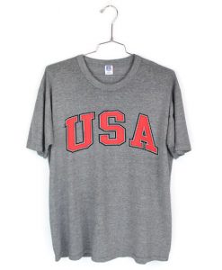 Champion USA Arch Grey T-Shirt