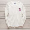 Ciggarette Rose Long Sleeve T shirts