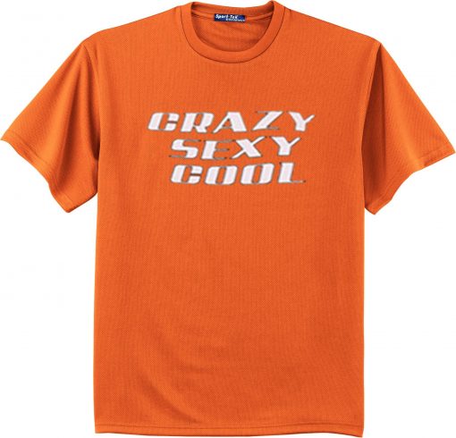 Crazy Sexy Cool Orange Colour T shirt