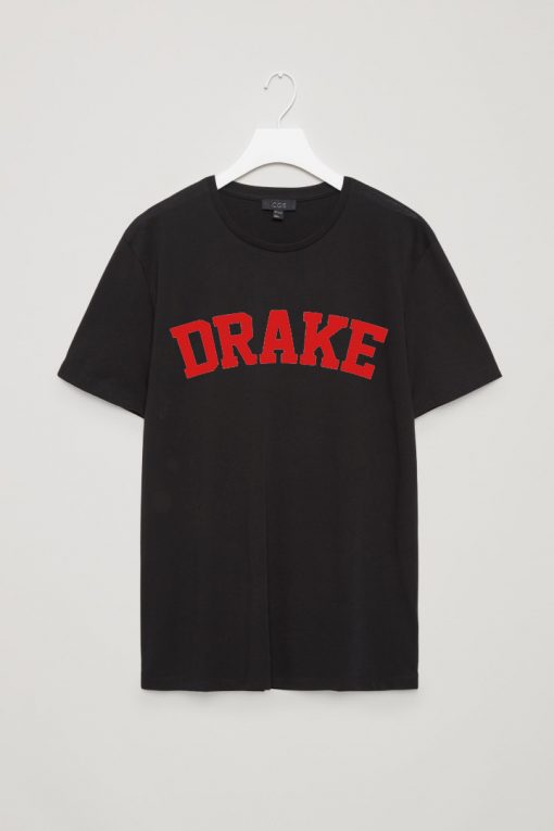 DRAKE Black T Shirts