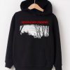 Destination unknown black hoodie