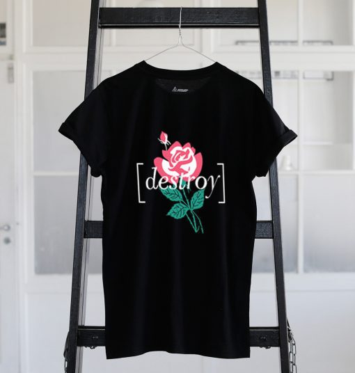 Destroy Rose black T-Shirt