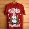 Elf OMG Santa T Shirt