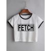Fetch Crop Top T-Shirt