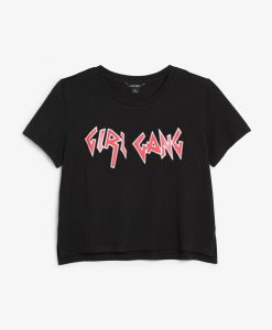 Girl gang black topT-shirt