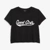 Good girls club cropped shirt