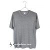 Grey unisex shirts