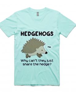 Hedgehoghs Blue shirts