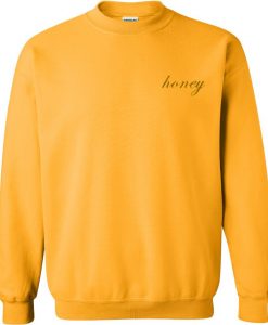 Honey Sweater Yellow Soft colour