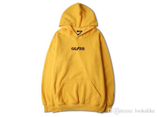 Hoodie Pullover Yellow - GGBH Adult unisex