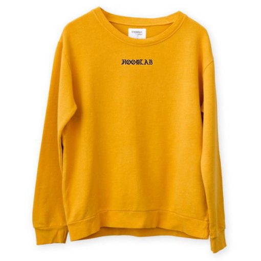 Hoodlab Yellow Sweatshirt