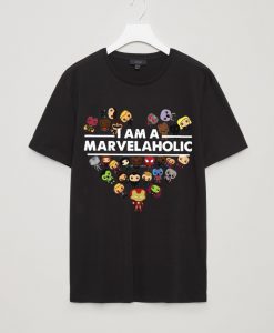 I am a marvelaholic Marvel unisex Tshirts