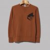 Kidd Keo Skull Brown Sweatshirt Unisex