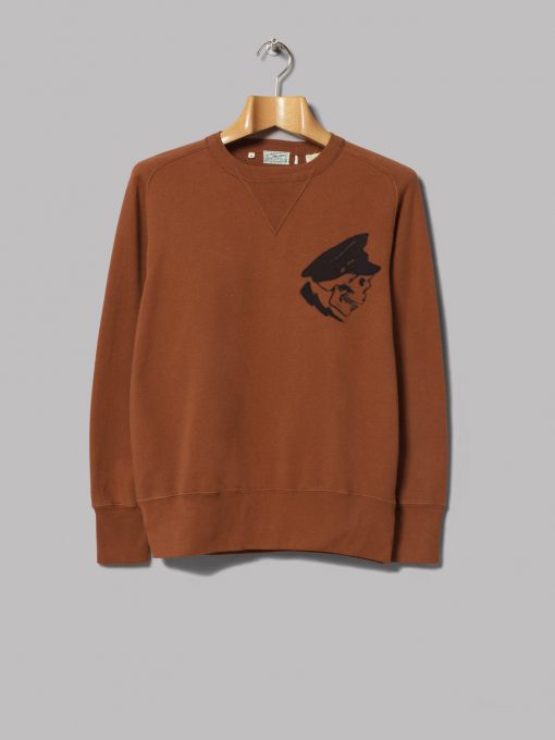 Kidd Keo Skull Brown Sweatshirt Unisex