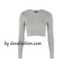 Long Sleve Grey Top shirts