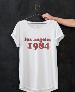 Los Angeles 1984 white T-Shirt