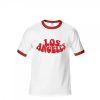 Los Angeles Vintage Red Ringer Shirt