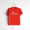 Lost Lover Unisex adult Red T shirt