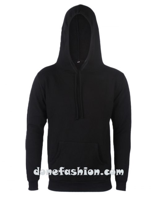 MAN BLACK HOODIE