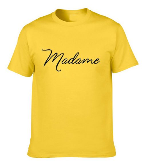 Madame Yellow T shirts