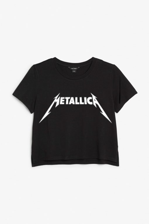 Metallica Crop T-SHIRT - hotterbay