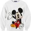 Mickey Mouse White Sweatshirts