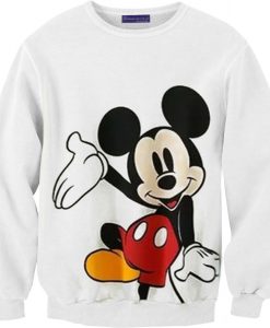 Mickey Mouse White Sweatshirts