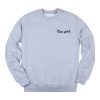 New York Pocket grey Sweatshirt