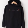 Nothing's Better Than You Unisex adult Black Hoodies