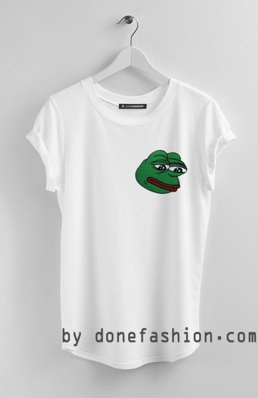 PEPE FROG SAD WHITE TEES