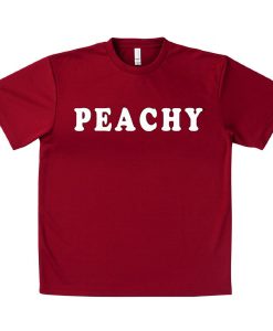Peachy Unisex red maroon T Shirt