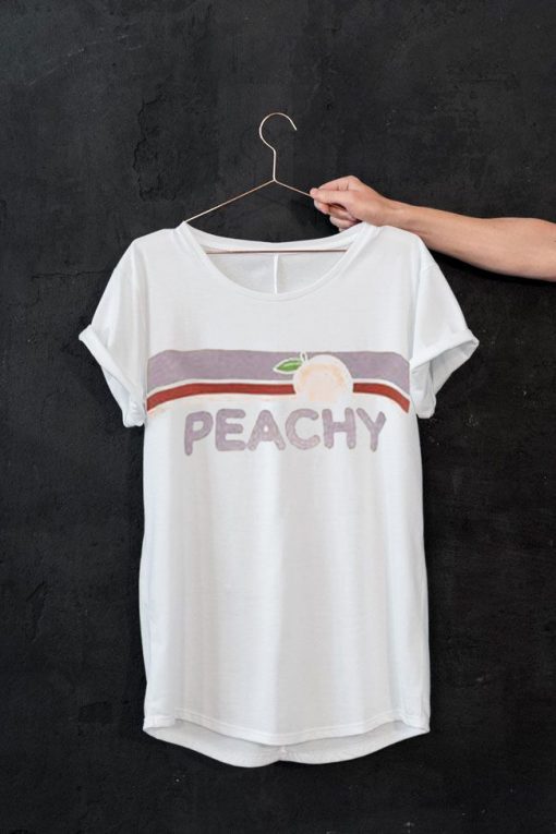 Peachy white T-Shirt