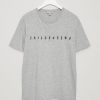 Perspective Grey Round neck tees