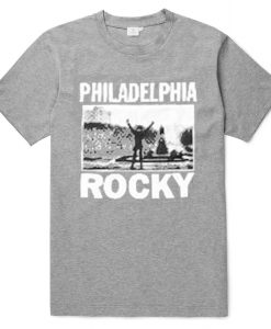 Philadelphia Rocky grey  T Shirt