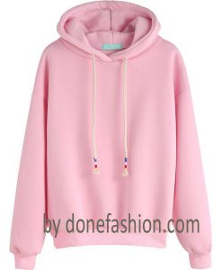 Pink Hoodie Plain