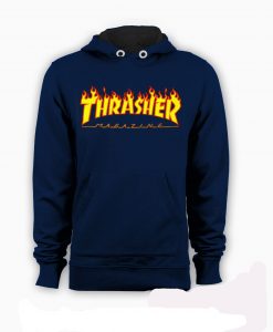 Pullover Blue Navy Thraser Hoodie