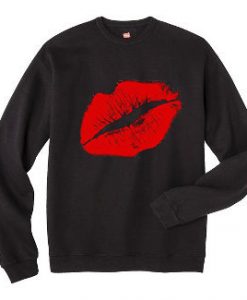 Red Lips Sweatshirt