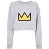 Shorts Sweatshirt yellow crown