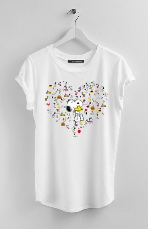 Snoopy Heart Shir