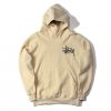 Stussy Logo Creams Hoodies