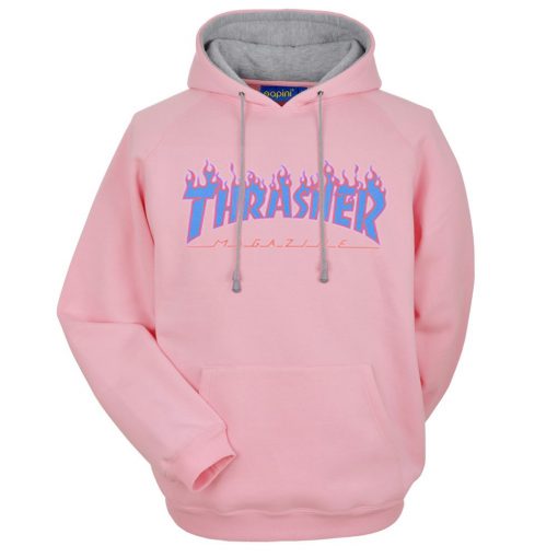 TRASHER PINK HOODIE